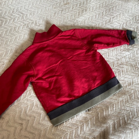 3/4T Handsome Red & Black Zip up sweater for Boys MEXX - Picture 4 of 6